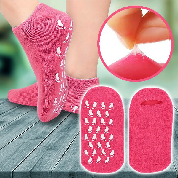 Reusable Silicone Spa Gel Socks