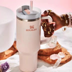 Stanley 40 Oz (1200ml) Stainless Steel Vacuum Insulated Tumbler With Straw