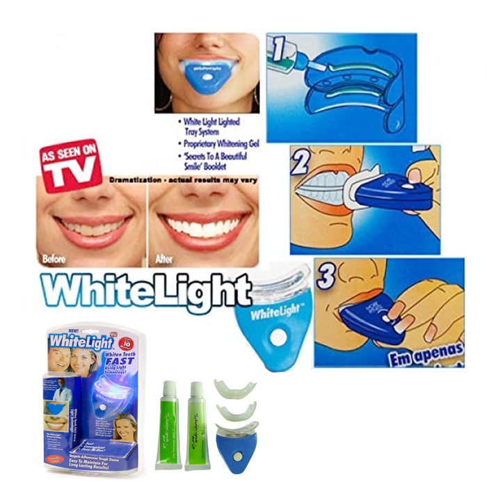 10 Min White Light Teeth Whitening Kit