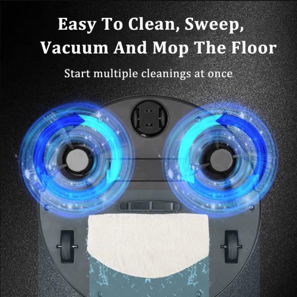 Portable Mini Wireless Smart Sweeping Robot