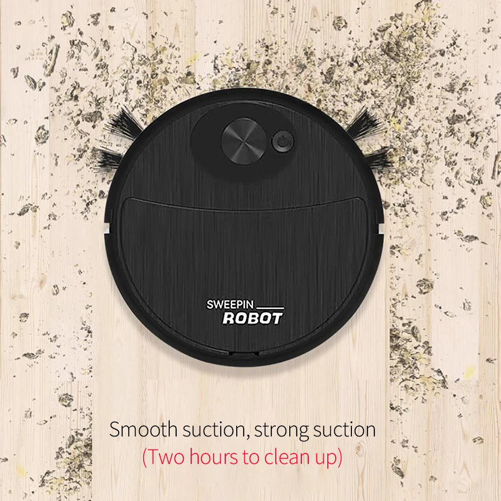 Portable Mini Wireless Smart Sweeping Robot