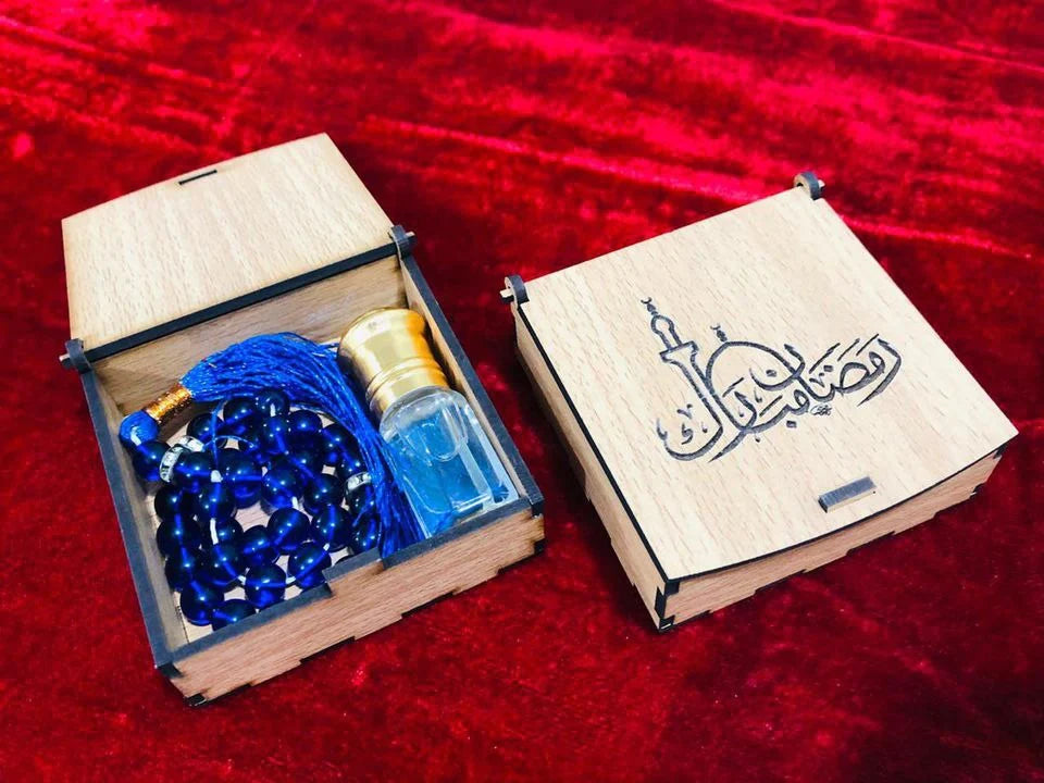 Ramzan Gift Box With Atar And Tasbeeh