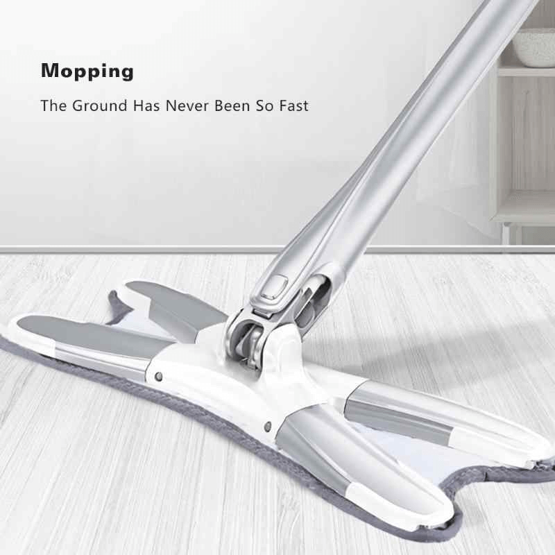 Flat X Type Microfiber Floor Mop