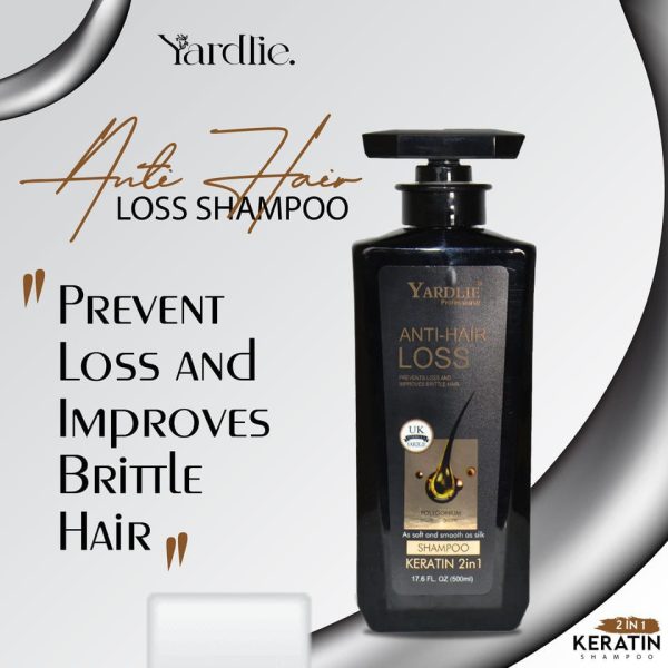 Yardlie – 2 In 1 Anti Hair Loss (keratin + Shampoo) 500ml