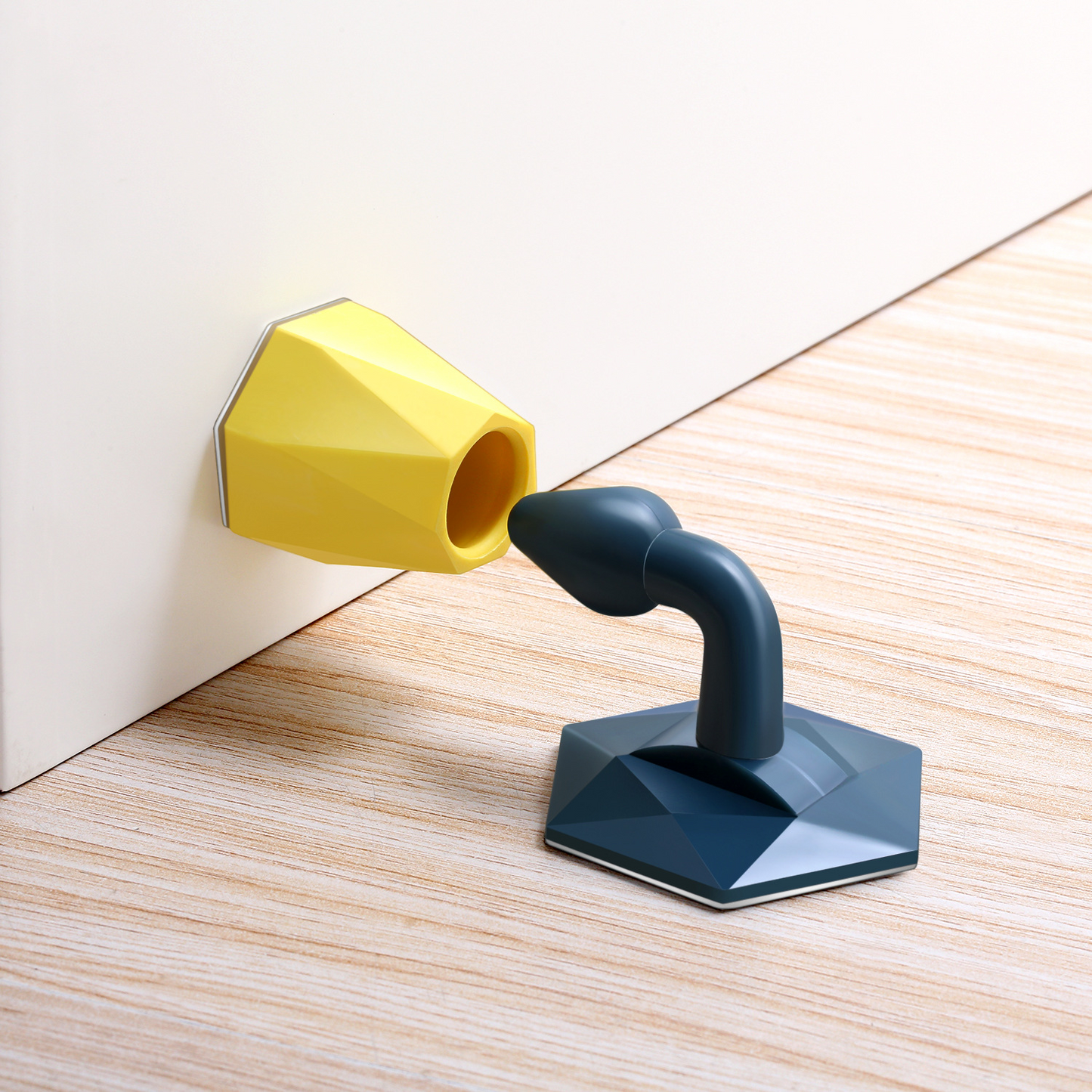 Silicone Door Stop Stopper Home Adhesive Door Wall Bumper