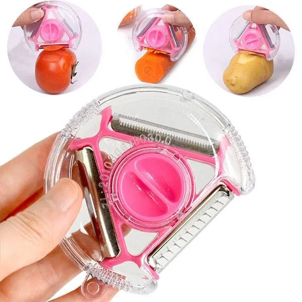 3 in 1 Multi-Functional Rotatory Peeler, Vegetable Slicer