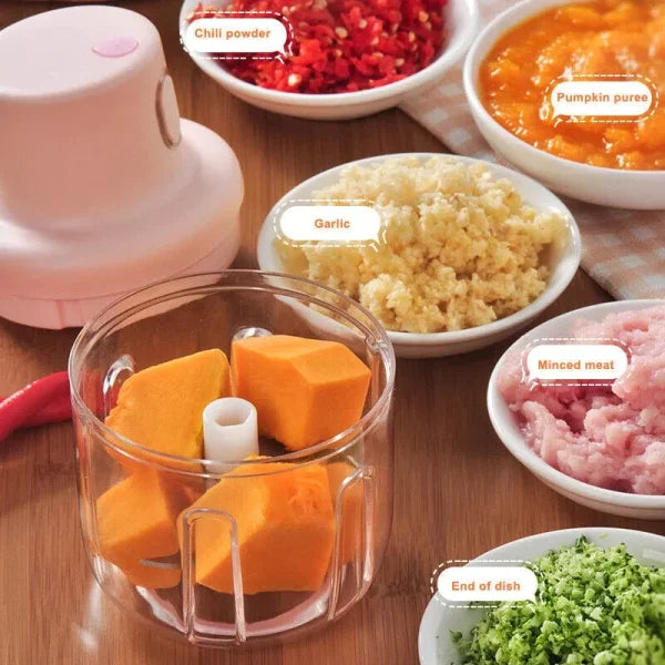 Electric Mini Grinder Food Chopper (250ml)