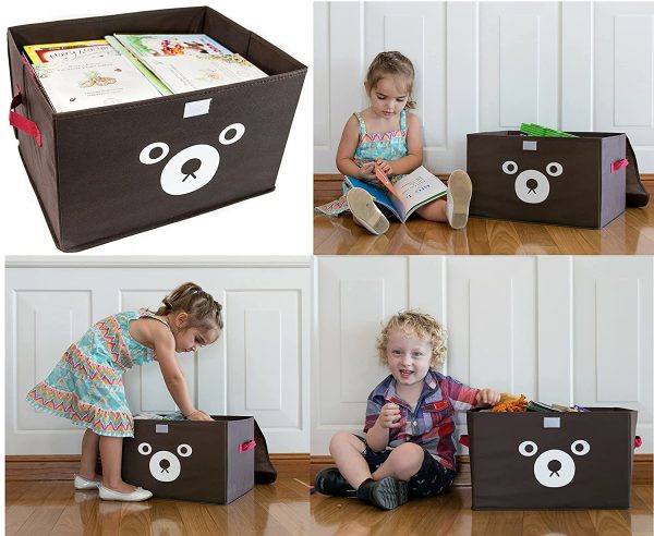 Panda. Toy Storage Chest Box For Kids And Babies