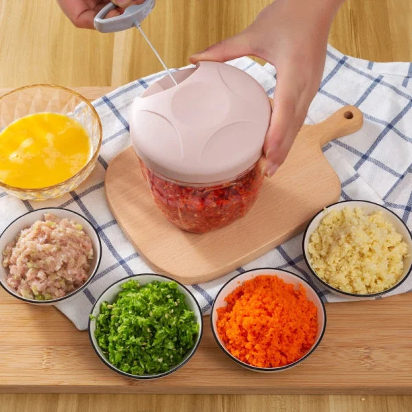 Manual Food Chopper Vegetable Slicer
