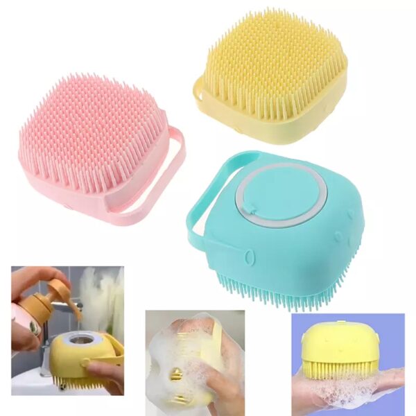 Mini Bath Brush (Random Color)