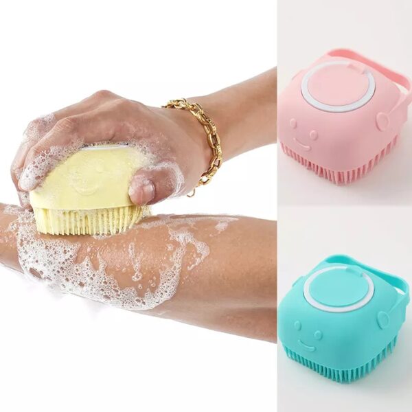 Mini Bath Brush (Random Color)