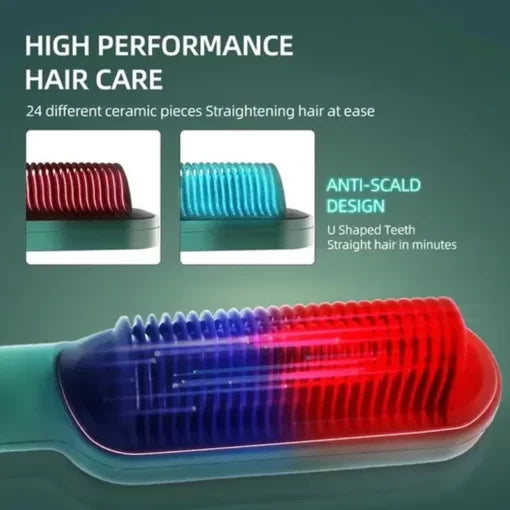 HAIR STRAIGHTENER BRUSH