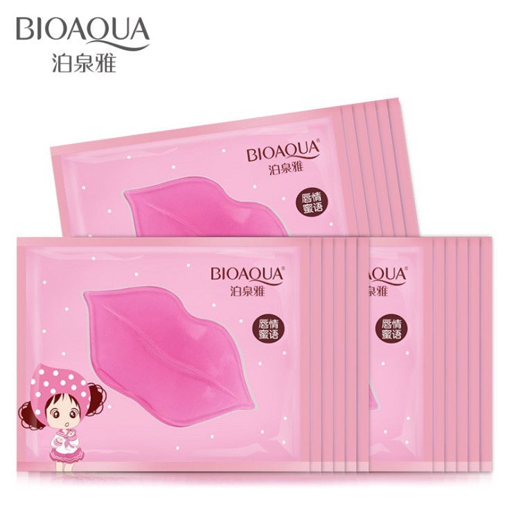 BIOAQUA Lip Mask & Crystal Collagen Removal of Lines - Pack of 2