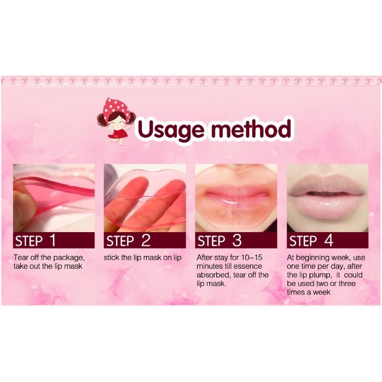 BIOAQUA Lip Mask & Crystal Collagen Removal of Lines - Pack of 2